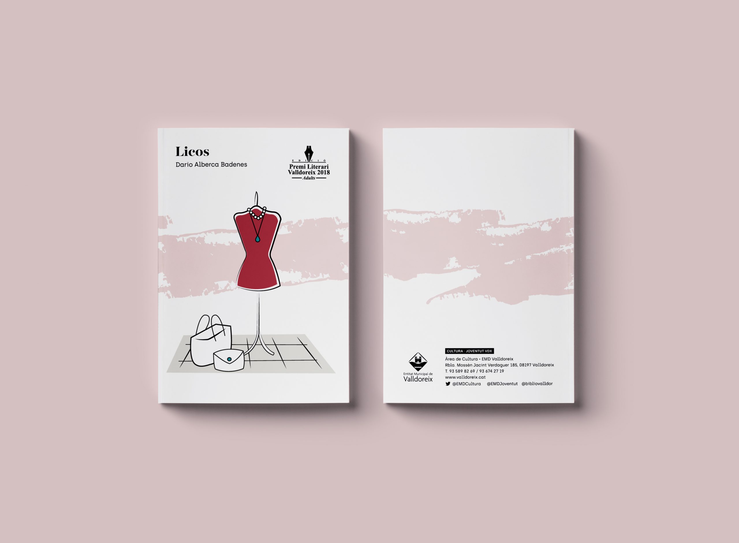 Illustrated covers Premi Literari Valldoreix
